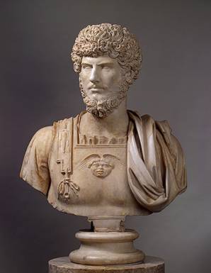 Lucius Verus  Roman co-Emperor reigned 161-169 CE  State Hermitage Museum St. Petersburg Russia